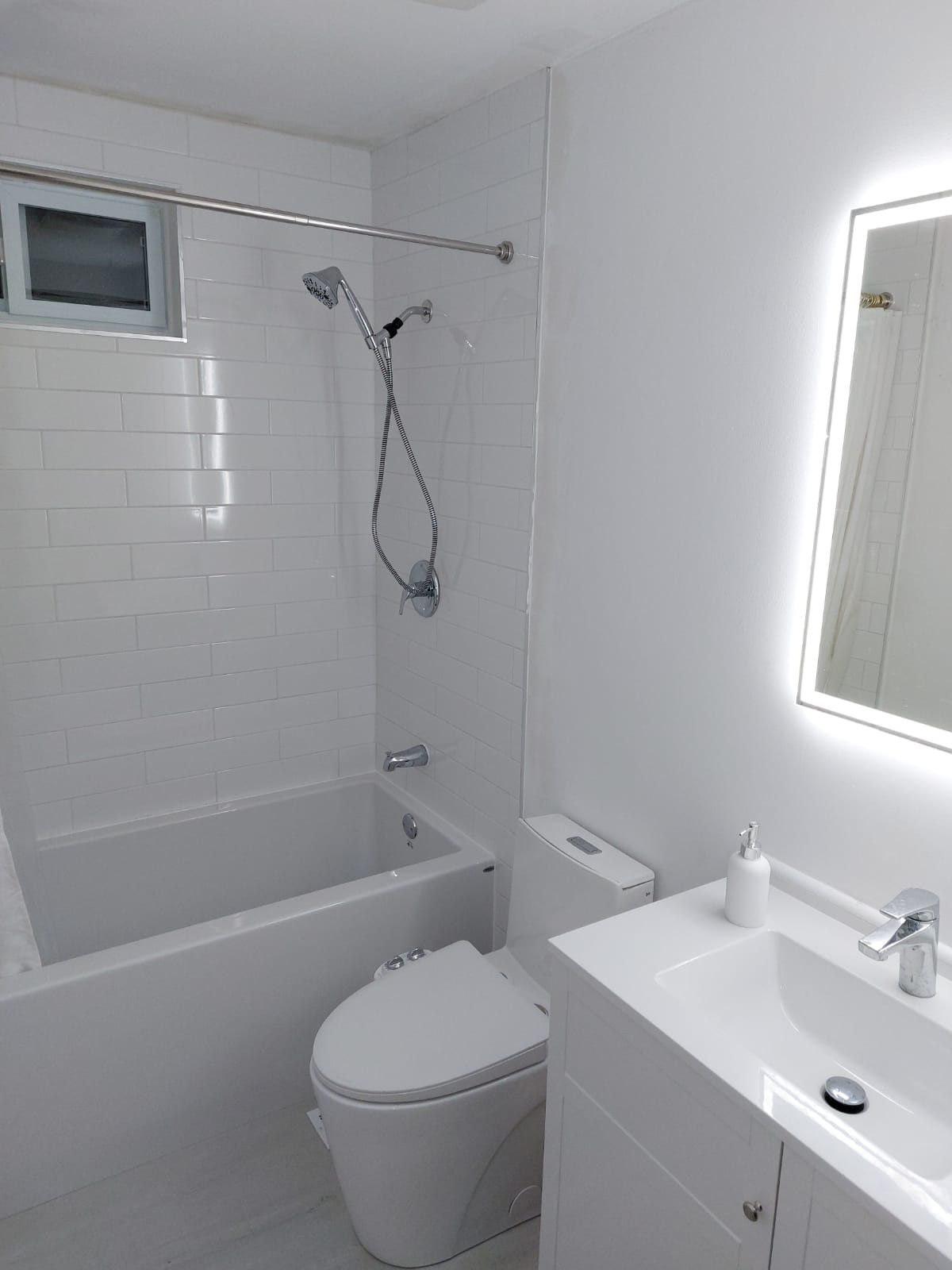 Washroom Window install