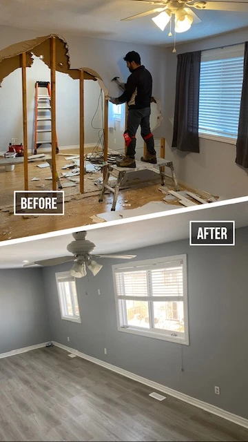 Vinyl Plank installation in Ottawa